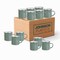 Sublimation Blank Camp Mugs. Color Enamel Camping Mugs in Bulk for Outdoor Travel Dye Sublimation Camper Products Drinking Cups (Case of 12)